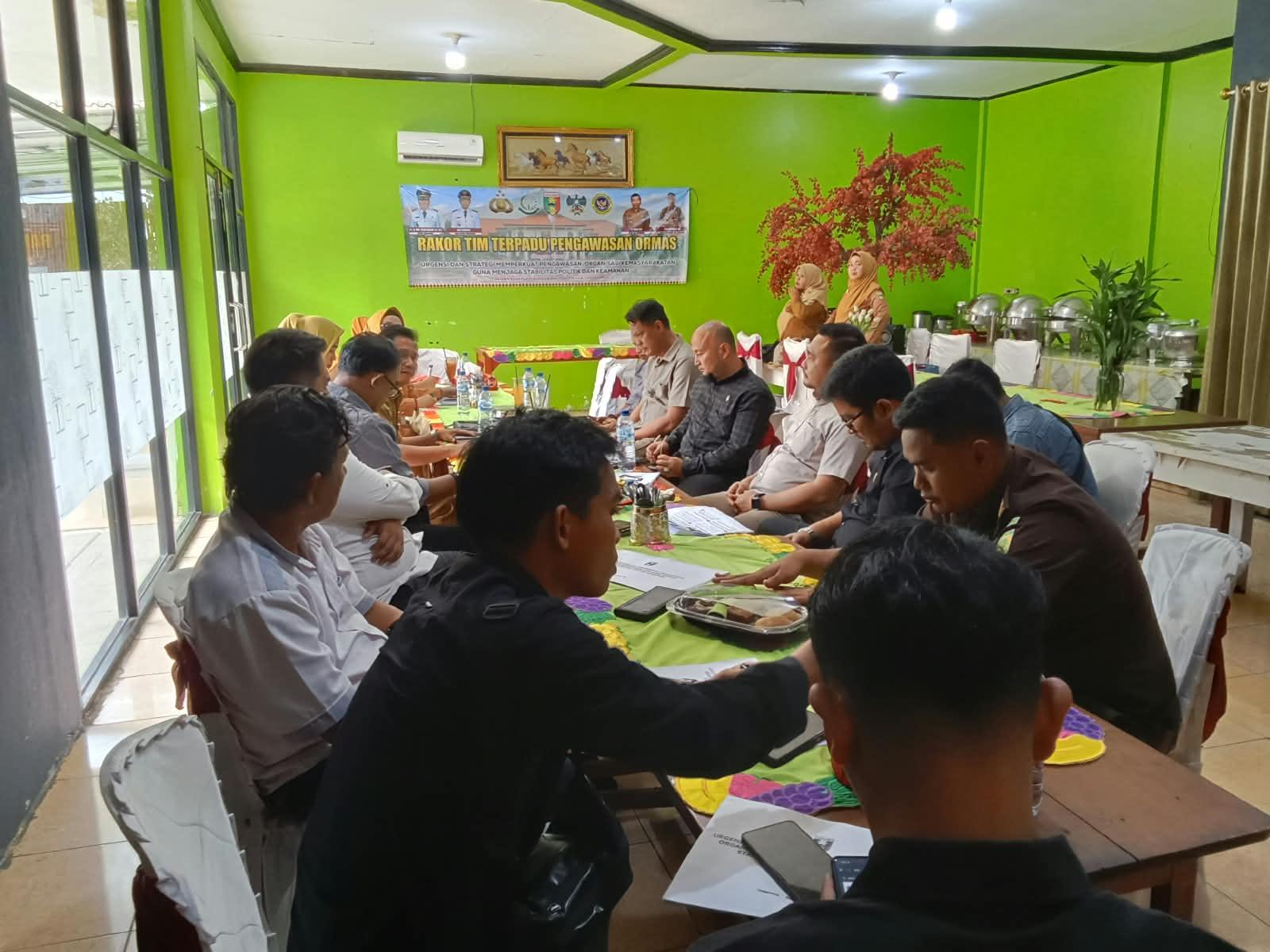 Rapat Koordinasi Tim Pengawasan Organisasi Kemasyarakatan